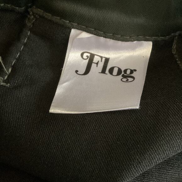 Bevy Flog Shely Dark Green Rose Gold Swarovski Crystal Tie Slim Pant 30 - Picture 6 of 7